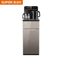 苏泊尔(SUPOR)茶吧机家用饮水机智能遥控六段控温双壶双出水大容量储物柜多功能立式泡茶机6小时保温SW-CBJ30