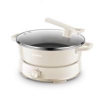 苏泊尔(SUPOR)6L大容量电煮锅电炒锅分体式设计 2000W大功率 3档火力调节电火锅H30YKX56