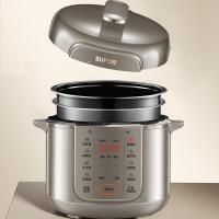 苏泊尔(SUPOR)釜双胆设计智能预约口感可选开盖收汁5L压力锅SY-50YC16