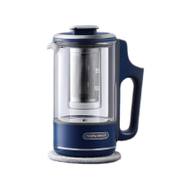 摩飞电器(MORPHY RICHARDS) MR6086轻奢蓝 0.6L 便携养生壶 迷你煮茶器 烧水壶小型办公室全自动