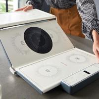 摩飞电器(Morphyrichards) 折叠暖菜板热菜板多功能家用饭菜恒温保温板餐桌方形加热暖菜垫MR8300