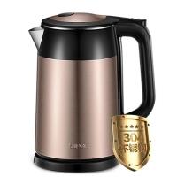 苏泊尔(SUPOR)ZMD安心系列 电水壶热水壶 1.7L全钢无缝双层防烫电热水壶 304不锈钢烧水壶 SWF17S26