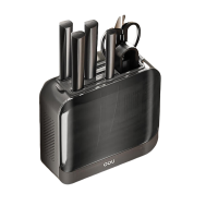 OOU!厨房菜刀刀具套装德国材质抗菌家用厨具水果刀剪刀带磨刀器7件套