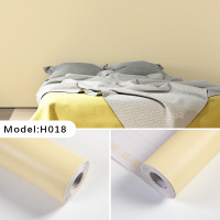 华普思 墙纸0.45*10米自粘防水马卡龙防霉背景墙贴纸壁纸白色