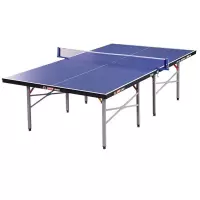 红双喜(DHS)乒乓球台家用折叠兵乓球桌子T3726(附网架)