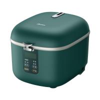 美的(Midea)金格羽费大厨1.6L绿色电饭煲 MB-FB16E306饭店小锅周大厨 1.6升小容量费 可煮3杯