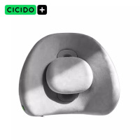 夕多(cicido)汽车腰靠背垫主驾驶座椅车载腰托司机开车久坐护腰神器D033033灰