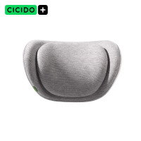 夕多(cicido)双层舒驾头枕靠枕汽车用护颈枕座椅腰靠垫车载护腰枕头D024210灰色
