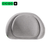 夕多(cicido)双层舒驾头枕靠枕汽车用护颈枕座椅腰靠垫车载护腰枕头D034310灰色