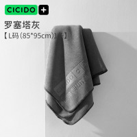夕多(cicido)洗车毛巾专用擦车汽车载玻璃内饰仿麂皮抹布吸水不掉毛NO.1120毛巾罗塞塔灰 L码