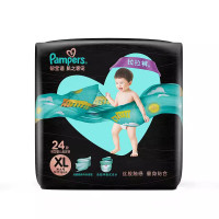 帮宝适(Pampers)奢宠黑金帮纸尿裤 XL24[奢宠黑金帮拉拉裤]