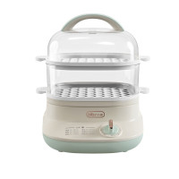 小熊(Bear) 电蒸锅 蒸蛋器 蒸锅家用 电蒸笼分体式电热煮锅可定时带积汁盘 DZG-C60Q8 [高]6L容量