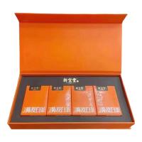 岭南新宝堂新宝堂陈皮白茶福鼎白茶茶砖广东特产地道陈皮礼品礼盒装 * 食品口味:中礼盒4盒25克