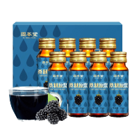 固本堂桑葚原浆原液400ml纸盒装正品鲜榨果汁免洗整箱小包装即食 400g