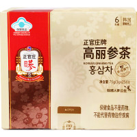 正官庄人参红参茶75g(3g*25袋) 原装进口6年根高丽参 提高免疫力