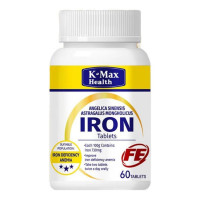 康麦斯(K-Max) 当归黄芪铁片60粒/瓶