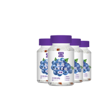 英贝健 DHA蓝莓叶黄素软糖儿童青少年成人老年 4瓶装