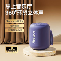 塞那X6SII便携式蓝牙音箱户外音响低音炮家用台式电脑迷你音响户外便携露营插卡TF播放器