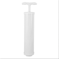 丽佳邦家用羽绒服收纳袋抽挂式真空压缩袋衣物袋子收纳神器 手动抽气泵[本店压缩袋通用] 短款[90*70cm]