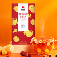 艺福堂茶叶 红糖姜茶 桂圆枸杞红枣 姜枣茶女性红糖水姜糖块养生茶180g