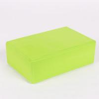 米奇喵瑜伽砖女高密度初学者儿童跳舞专用瑜珈砖压腿练功砖舞蹈砖块果绿110克