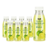 乐源 小青柠汁工艺柠檬味含维C饮料 整箱礼盒装纯净版 线下超市同款 小青柠复合果汁280g*8瓶