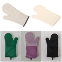 米奇喵硅胶手套微波炉防烫隔热耐高温耐热防滑烤箱烘焙手套雪花硅胶手套(颜色备注)