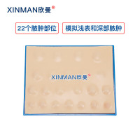欣曼(XINMAN)脓肿切开引流术 脓肿切开模型XM-NZB脓肿切开模块(22个脓肿)