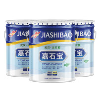 嘉石宝 米黄色云石胶 4L/3.5KG/桶