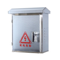 剑力 室外防水配电箱 201不锈钢30*40*18 竖箱三联把手圆锁 (单位:套)