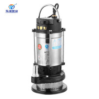 乐淘 220V不锈钢排污水泵潜水泵家用抽水泵高扬程农用灌溉抽水泵 750W不锈钢潜水泵1寸口径