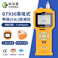 科尔诺泵吸便携式GT903气体检测仪甲烷0-100%VOL