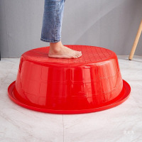 丽佳邦家用大号塑料盆加厚[直径60cm]特厚红盆