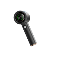 摩飞电器(MORPHY RICHARDS)手持电风扇 MR3600灰 迷你便携式涡轮小风扇户外露营出行[100档风力]