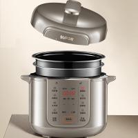 苏泊尔(SUPOR)釜双胆设计智能预约口感可选开盖收汁5L压力锅SY-50YC16