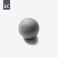 Keep筋膜球瑜伽按摩健身肌肉放松足底手腕康复训练手抓球灰色