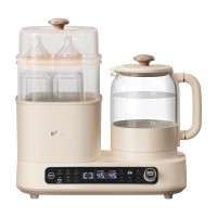 小熊(Bear)恒温水壶奶瓶消毒器带烘干一体机多合一TNQ-D12Q11.3L配炖盅