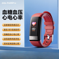 didoR40SPro评估血压血糖监测手表运动智能手表顶配版 幸福红
