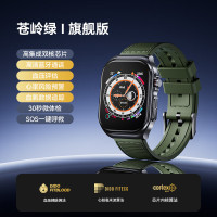 didoR55智能手表实时监测血氧心率睡眠评估心电血压手表 旗舰版 绿色