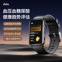 didoR50ProMax测血糖血压手表心电血压健康监测智能手表 黑色