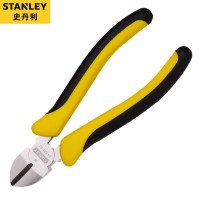 史丹利(STANLEY)德式专业斜嘴钳6”斜口钢丝钳电工偏口钳剪线钳89-581-23