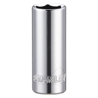 史丹利(STANLEY)套筒六角套筒3/8英寸公制套筒子22mm 96-364-1-22