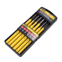 史丹利(STANLEY)6件套圆柱冲 尖冲钻孔中心定位冲子圆锥冲 冲凿套装16-226-23