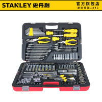 史丹利(STANLEY)工具箱汽修工具套装快速脱落棘轮套筒扳手家用钳子螺丝刀组套 R99-150-1-22