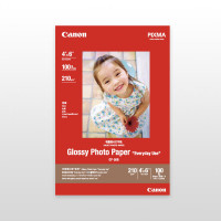 佳能原装相纸照片纸 喷墨打印机光面相片纸适用于各种喷墨打印机 GP-508 6寸 100张/包
