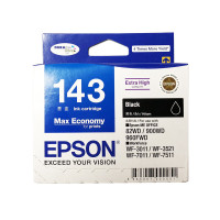 爱普生T143原装墨盒 T1431黑色 适用85ND 900WD WF-3011/7521 T1431黑色/约945页
