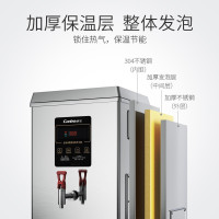 康宝(canbo)商用开水器 全自动进水开水机 医院学校食堂直饮机KS-K40-KF2G企业采购