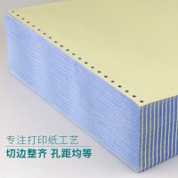 天章 (TANGO)打印纸 一联整张 针式打印纸 不撕边电脑打印纸 出入库打印 1000页 381-1(全白)