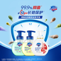 舒肤佳(Safeguard)抑菌泡沫洗手液3瓶装 300g(红石榴+芦荟+ 柠檬) 健康抑菌99.9%