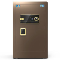 虎牌保险柜家用办公小型指纹密码WiFi保管柜全钢防盗入墙入柜保险箱 博瑞系列 70cm 咖啡金